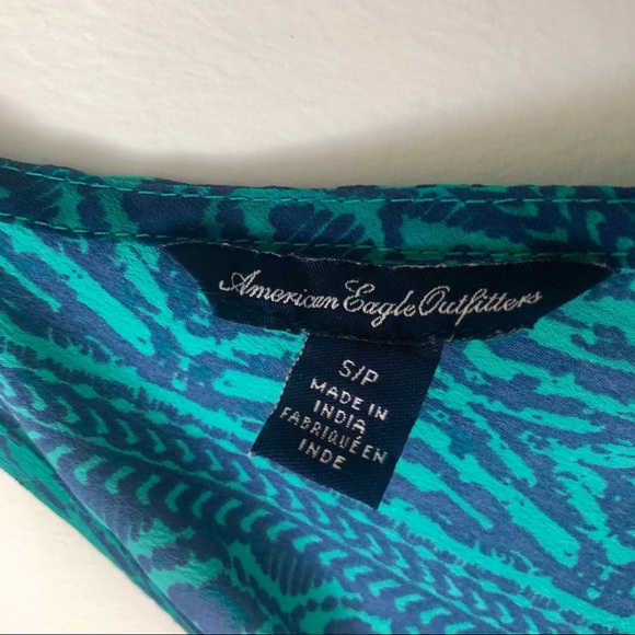 American Eagle V-Neck Tank Top Size S/P - Picture 5 of 7